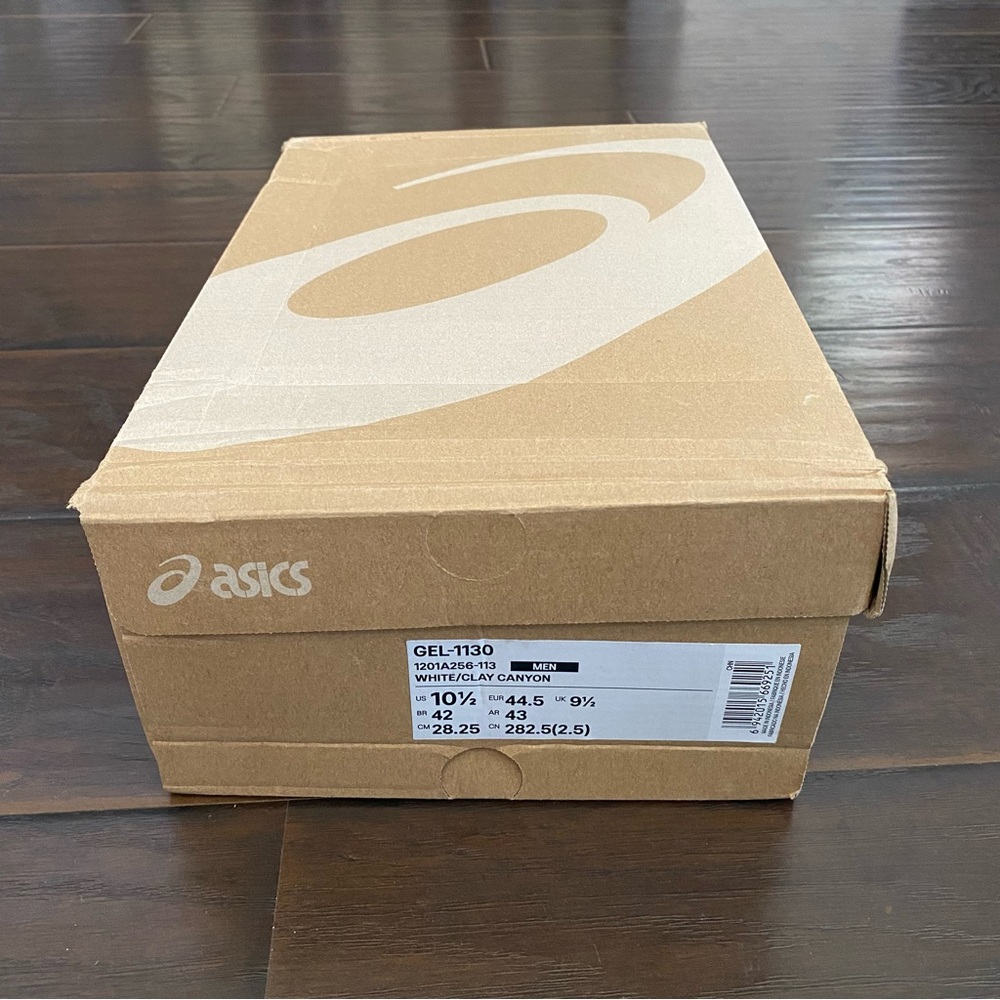 New with box Asics Gel-1130 lace up sneakers men’s size 10.5 - Picture 6 of 7